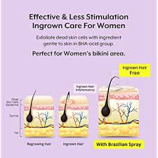 They both remove the hair and can leave you with super soft skin. Buy Ingrown Hair Serum For Women Prevent Ingrown Hair Relieve Irritation Spray Type Serum For Bikini Area Sensitive Skin After Waxing And Shaving Braziliansecret Original 1 69oz Online In Indonesia B08w2c3kpv