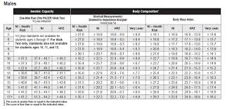 Aerobic Capacity Healthy Fitness Zone Fitness And Workout