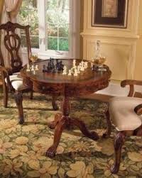 When Accessorising A Home Office Or Library Nothing Says Sophistication Like A Chess Table Dining Room Victorian Chess Table Table