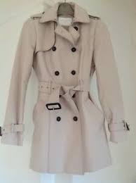 Ladies Zara Trench Coat Wind Rain Resistant Beige Size S Nearly New Ebay We bring forth mens trench leather coat. details about ladies zara trench coat wind rain resistant beige size s nearly new