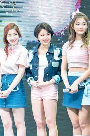 Chaeyoung became the first member to receive writing credits when she wrote the rap verse for twice's version of j. Dahyun Chaeyoung Tzuyu Twice