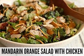 2 pounds rotisserie chicken, boneless, skinless, chopped. Mandarin Orange Salad With Chicken Juggling Act Mama