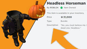 How To Get The Headless Horseman For Free Roblox 2020 Rocash Com In 2020 Headless Horseman Horseman Roblox