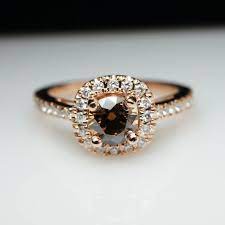 Hey I Found This Really Awesome Etsy Listing At Https Www Etsy Com Ca Listing Brown Diamond Engagement Ring Brown Engagement Rings Diamond Engagement Rings