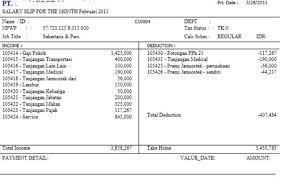 Check spelling or type a new query. Contoh Slip Gaji Karyawan Swasta Thebellebrigade Com
