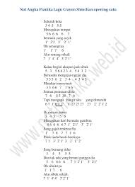 Maybe you would like to learn more about one of these? Not Angka Pianika Lagu Crayon Shinchan Opening Satu Not Pianika