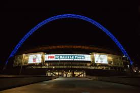 Fc halifax town 0, chesterfield 1. Wembley Stadium Lights Up For Fc Halifax Town Fc Halifax Town