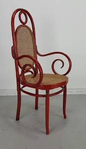 Model 17 Bentwood High Back Armchair By Michael Thonet High Back Armchair Armchair High Back Chairs