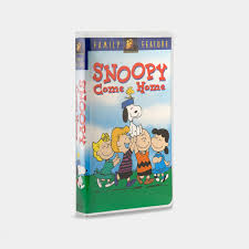Snoopy Come Home VHS Tape
