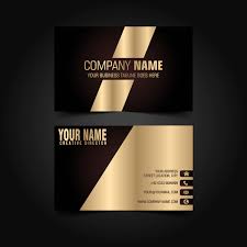 It's especially ideal for creative designers, interior designers, and architectural designers. Golden With Black Luxury Business Card Template Vector 05 Free Download