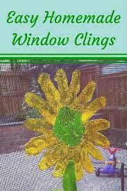 They are easy to peel off, rearrange, and replace. Easy Window Clings Kid S Craft Merry About Town