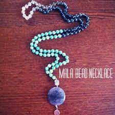 Traditionally used for meditations or mantras, mala bead necklaces have 108 beads, but there are many interpretations as to why! Diy Mala Bead Necklace 5 Steps Instructables