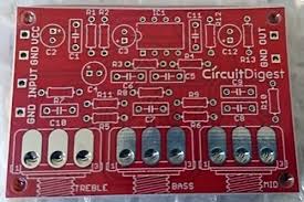 Convert circuit diagram to pcb layout step by step software download link| circuit wizard. Audio Equalizer Tone Control Circuit With Bass Treble And Mid Frequency Control Using Op Amp