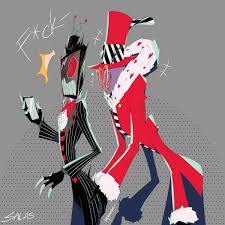 Vox And Valentino Hotel Art Monster Hotel Vivziepop Hazbin Hotel