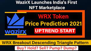 Wazirx / usd forecast, wrx price prediction wrx was priced at 0.12 usd on the day of its launch. Wazirx Launch Nft Market Place Wrx Coin Price Prediction 2021 Wrx Breakout Descending Triangle Youtube