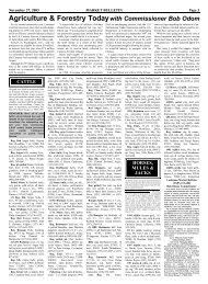 We salute the family and friends of the Market Bulletin who are ...