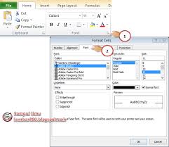 Cara mengubah angka menjadi huruf di excel. Cara Memperbesar Ukuran Huruf Di Excel Berbagai Ukuran