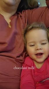 some say she is still asking for that chocolate milk... #toddlersoftiktok  #chocolatemilk #fyp