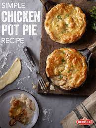 Flaky Italian Chicken Pot Pie Recipe Bertolli Recipe Recipes Chicken Pot Pie Recipes Cooking Recipes