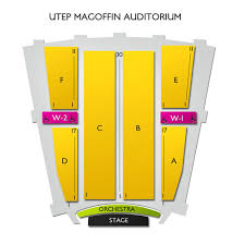 Utep Magoffin Auditorium 2019 Seating Chart