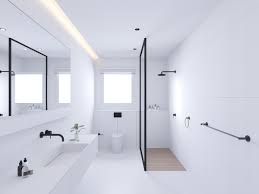 Modern bathroom vanities for your chic home in ny. Modern White Bathroom Awesome Decors