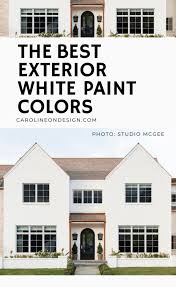 Check spelling or type a new query. Best Exterior White Paint Colors Caroline On Design