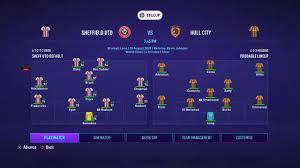 69 verrips gk 71 div. Fifa 21 Sheffield Utd Career Mode Takeover Tournament Tomorrow Youtube