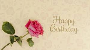 Download Happy Birthday Mock Up With Rose For Free In 2020 Happy Birthday Birthday Happy
