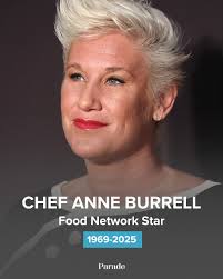 Chef Anne Burrell, best known for her many appearances