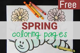 The spruce / kelly miller halloween coloring pages can be fun for younger kids, older kids, and even adults. Spring Coloring Pages The Kindergarten Connection