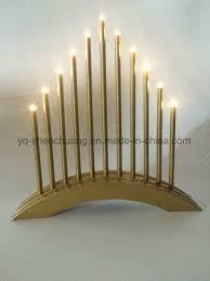 China Led Window Lights Illuminated Arch Candlesticks Table Desk Lamp Battery Powered China Led Candlestick And Christmas Decoration Candle Price