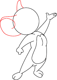 This classic cartoon has been around for generations so i though that there would be a load of people who. How To Draw Jerry The Mouse Draw Central