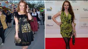 2012 setzt rtl auf eine neuauflage von der bachelor. Munchner Fruhlingsfest Rtl Dschungelcamp Georgina Fleur Sexy Im Dirndl Kino Und Tv