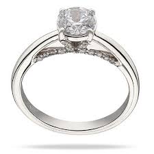 Micro Bead Set Engagement Mounting Measuring 2 3mm At Base Of Shank Tapering To 1 5mm Classic Diamond Engagement Ring Engagement Rings Engagement Ring Settings