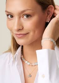 Flamingo halskæde med Beryl