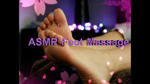 Foot massage asmr