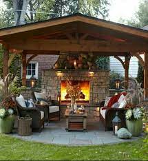 The One Backyard Pavilion Backyard Fireplace Backyard Gazebo