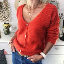 Livraison et retour gratuits en magasin la halle. Vorzhete Bivshiya Iznervyam Se Gilet Long Femme Orange Total Taxi Varna Com