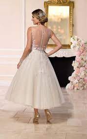 Tea Length Tulle Wedding Dress Stella York Wedding Dresses Tea Length Wedding Dress Stella York Wedding Dress Short Wedding Dress