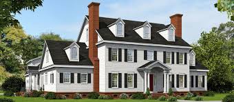 Interiors are open and spacious as well. New England Colonial House Plan 6 Bedrooms 4 Bath 6858 Sq Ft Plan 87 242