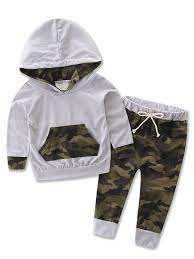 Bilo Bilo Store Infant Baby Boy Camouflage Hoodie Top And Pants Outfit 70 3 6 Months Walmart Com In 2021 Baby Boy Winter Outfits Baby Boy Outfits Kids Outfits