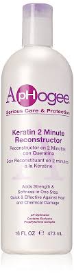 I came across the aphogee 2 minute reconstructor, which is suppose to repair dry damaged… Amazon Com Aphogee Intensive 2 Minute Keratin Reconstructor 16 Oz Standard Hair Conditioners Beauty Personal Care