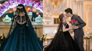 Maybe you would like to learn more about one of these? Bride Stuns In Black Wedding Gown The Summit Express