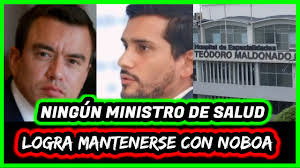 No hay ministro de Salud que le aguante el ritmo a Noboa