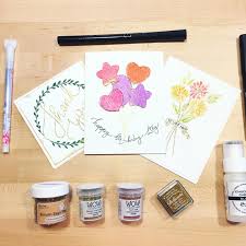 Get started on card making with 6x6 paper pads: Card Making 101 Heat Embossing Magic Bayista Khan Skillshare