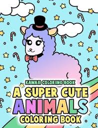Then you can add your own flourishes yourself! Kawaii Coloring Book A Super Cute Animals Coloring Book Includes Kawaii Alpaca Llama Unicorn Narwhal Panda And More Adorable Critters For Kids Anime Manga And Kawaii Coloring Sheets Lovely Little Kawaii