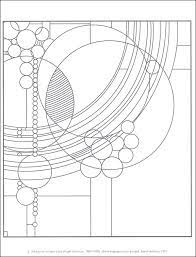 Teaters knoll, archie and patricia teater residence. Frank Lloyd Wright Designs Coloring Book Additional Photo Inside Page Geometric Coloring Pages Designs Coloring Books Geometric Art