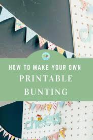 I'm a little bit addicted to miniature bunting. Printable Diy Mini Bunting With Free Download Extraordinary Chaos
