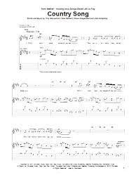 Country Song By Seether Guitar Tab Guitar Instructor