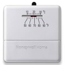 A heat only thermostat is designed to perform the basic function of regulating room temperature by controlling the heating system (be it a single stage furnace or a heat note 2: Heat Only Non Programmable Thermostat Honeywell Home